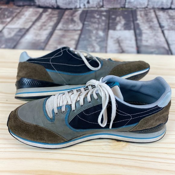 Diesel Industry Denim Division Vtg Grey Blue Shoes - Picture 2 of 8